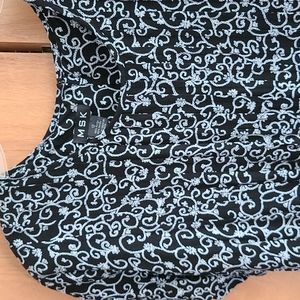 MSK pleated rayon dress